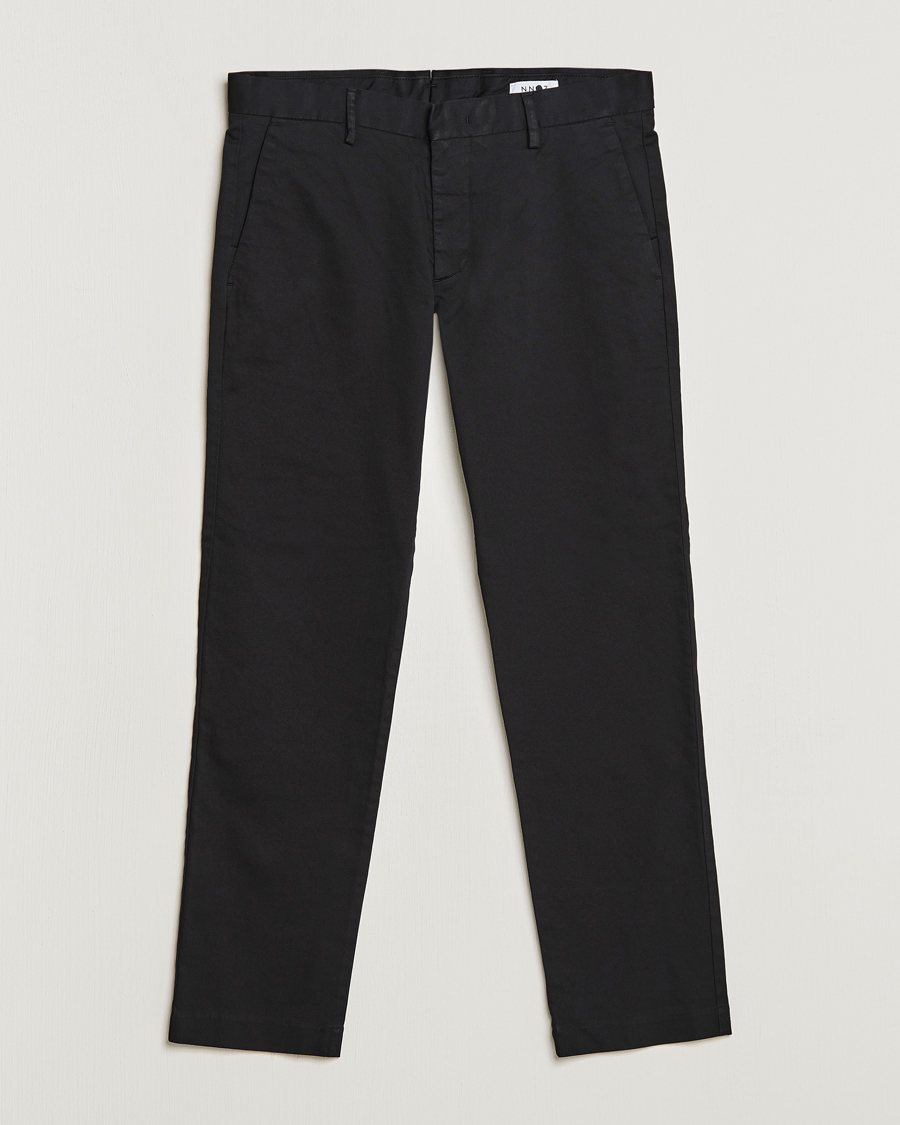 Mies | Housut | NN07 | Theo Regular Fit Stretch Chinos Black