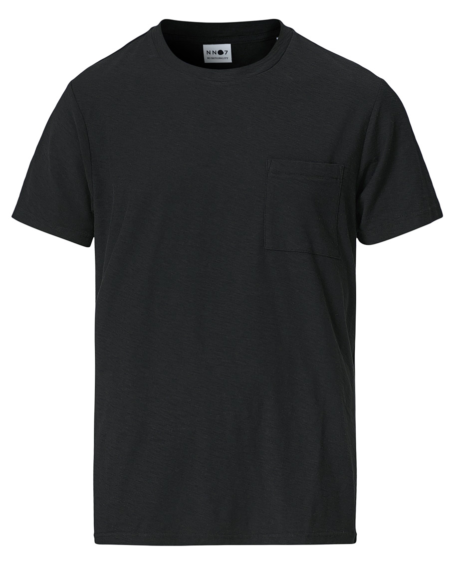 Mies | T-paidat | NN07 | Aspen Crew Neck Tee Black