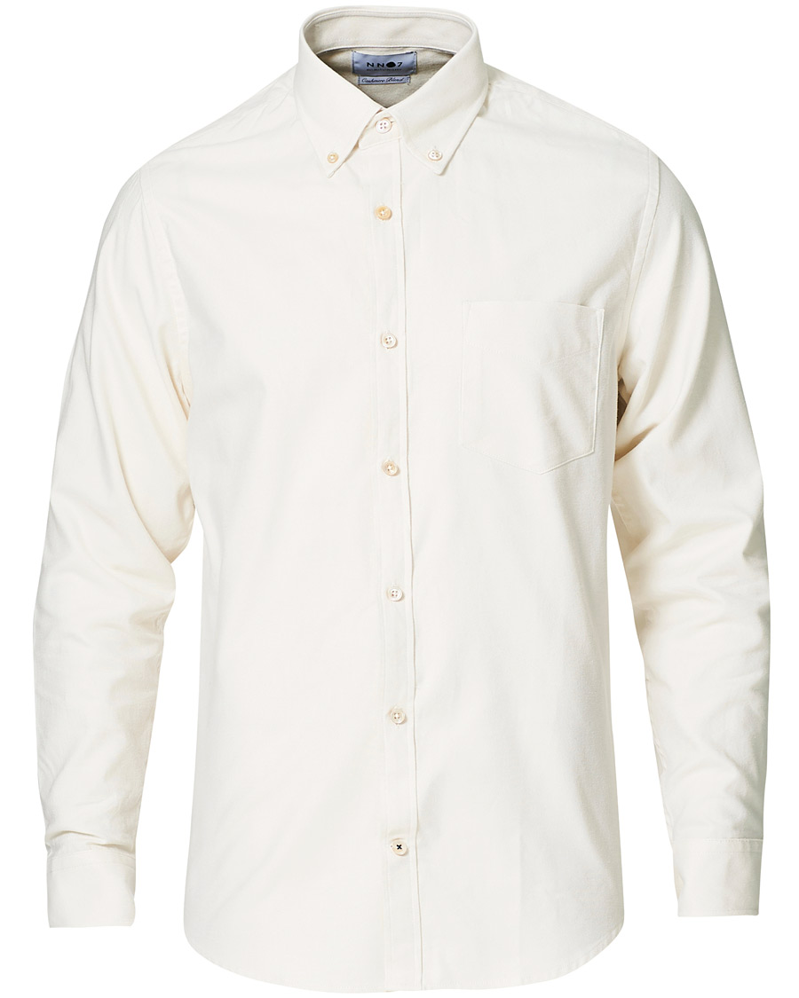 Miehet |  | NN07 | Levon Oxford/Cashmere Shirt Egg White