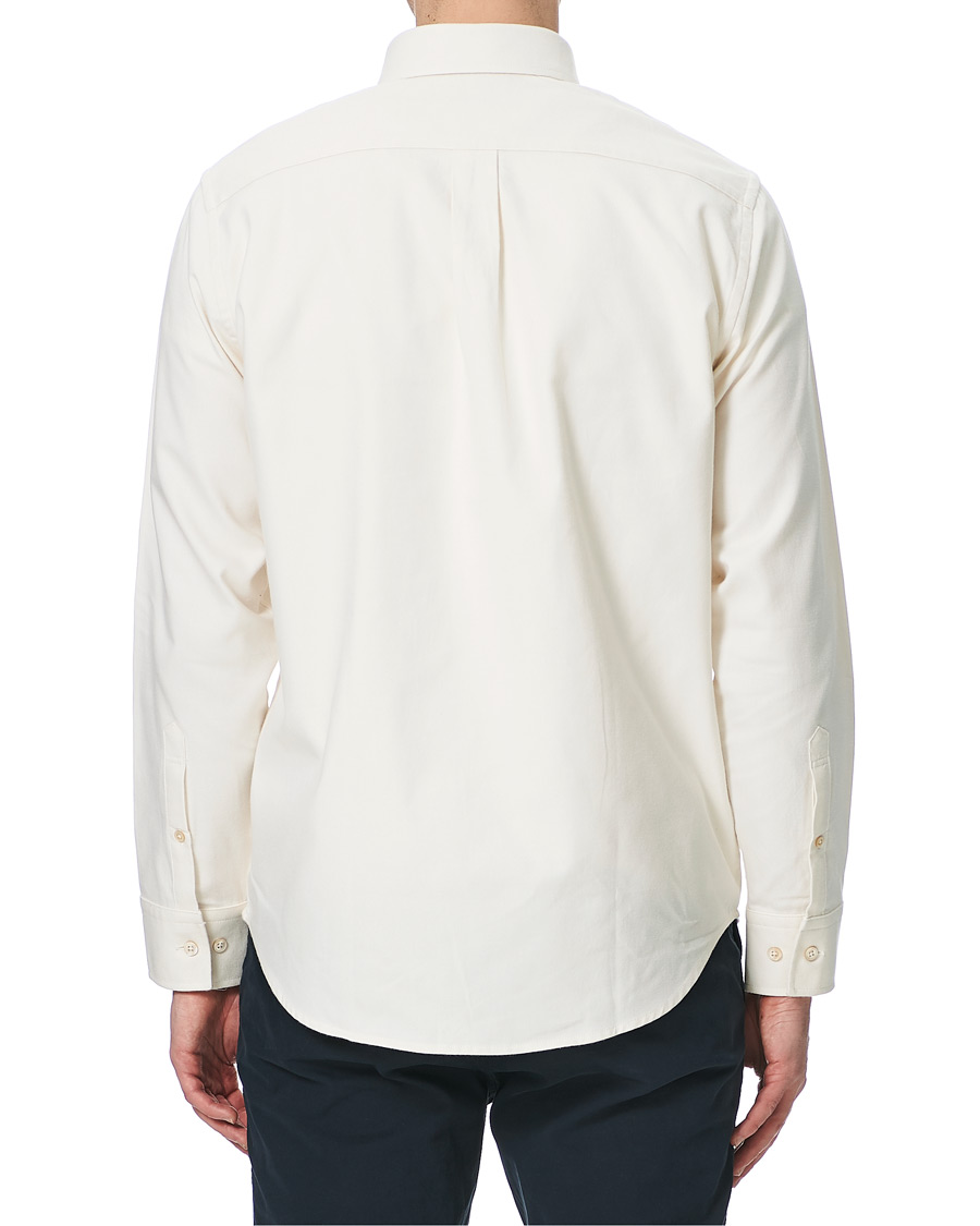 Mies | Kauluspaidat | NN07 | Levon Oxford/Cashmere Shirt Egg White