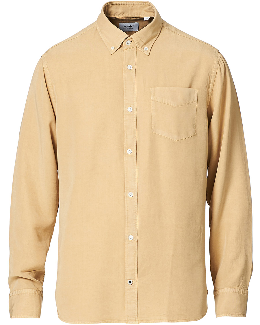 Mies | Kauluspaidat | NN07 | LevonTencel Shirt Khaki