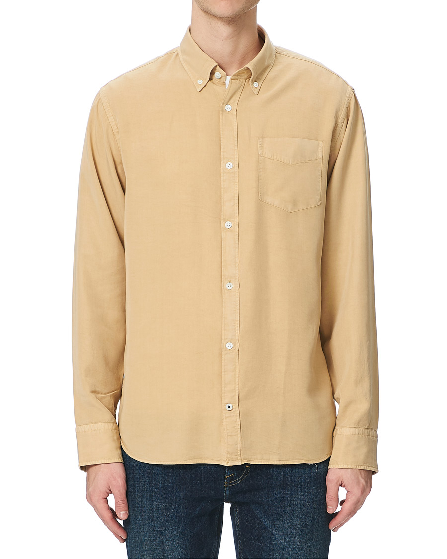 Mies | Kauluspaidat | NN07 | LevonTencel Shirt Khaki