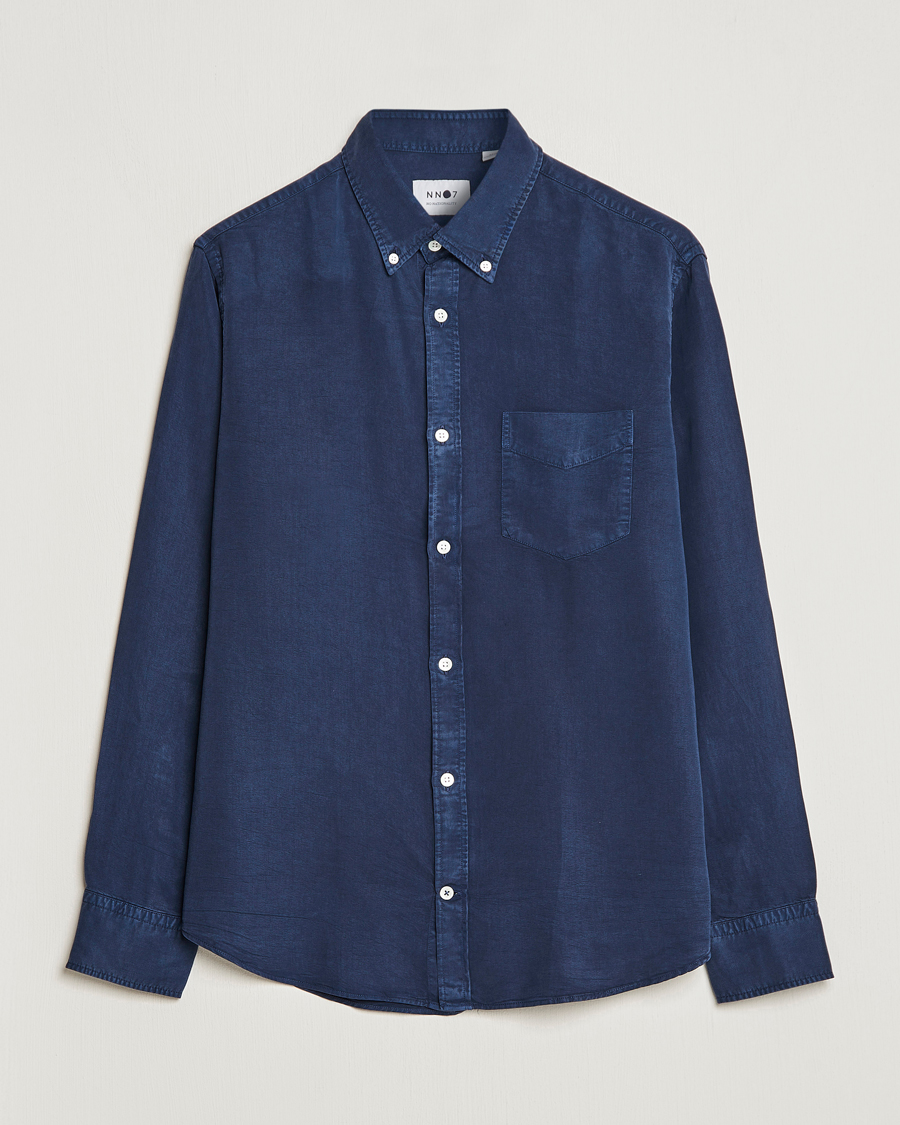 Mies | Kauluspaidat | NN07 | LevonTencel Shirt Blue