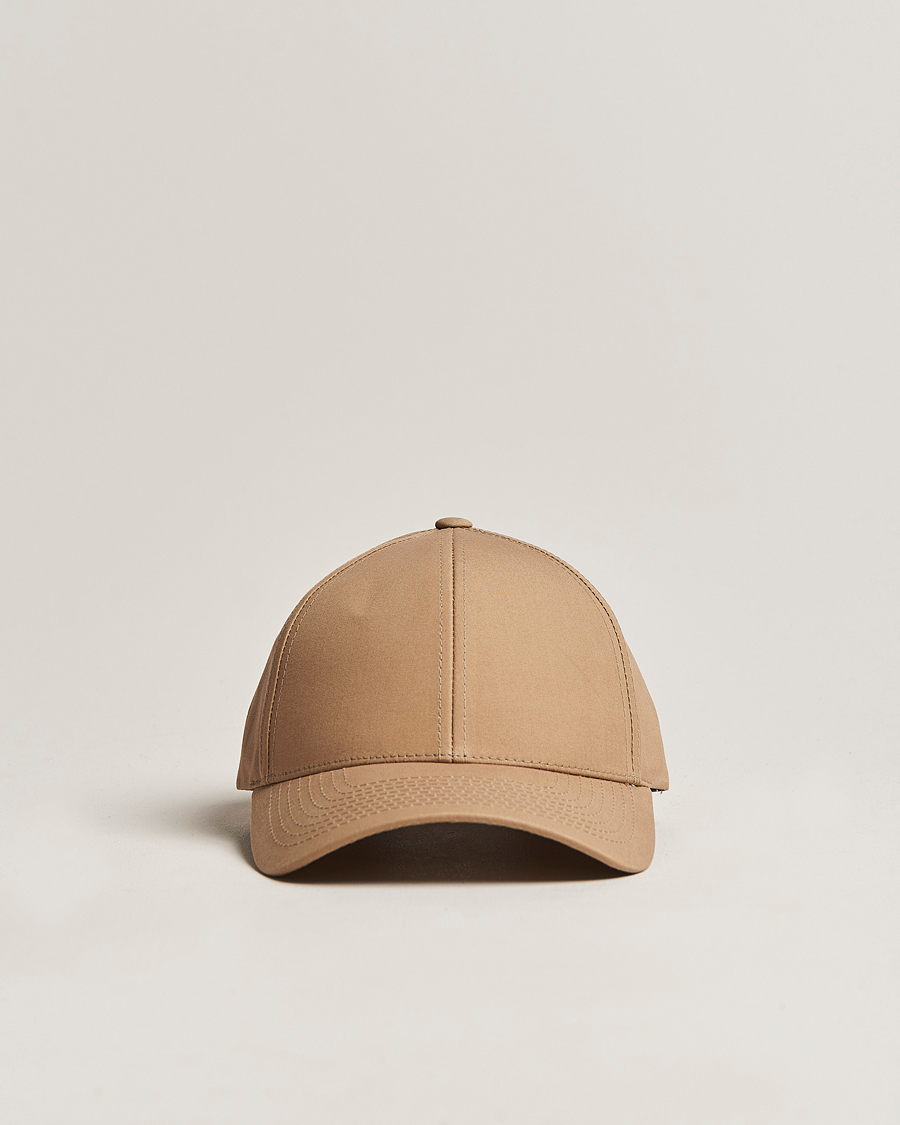 Mies | Päähineet | Varsity Headwear | Cotton Baseball Cap Sand Beige
