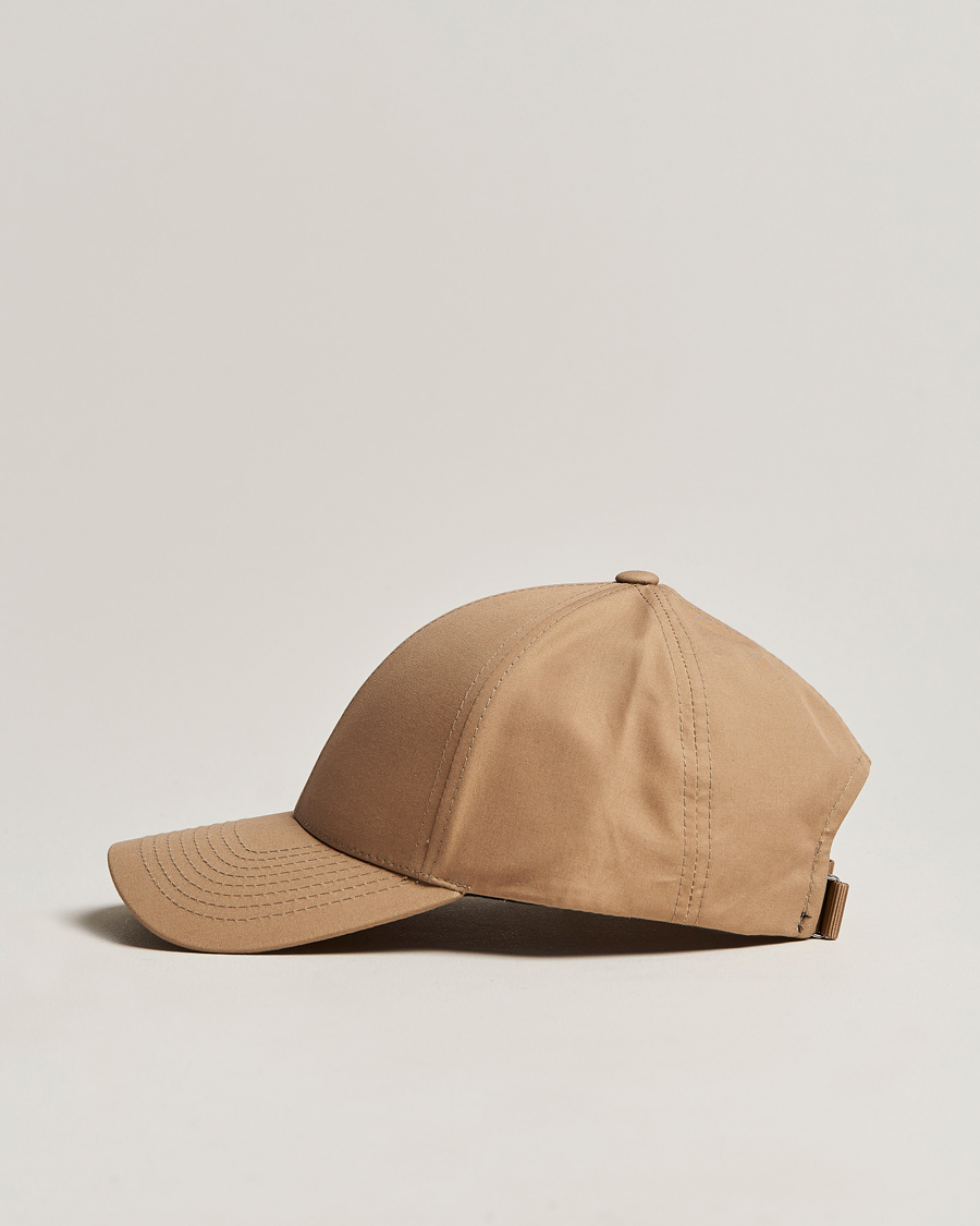 Mies | Päähineet | Varsity Headwear | Cotton Baseball Cap Sand Beige