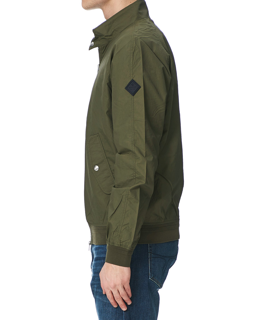 Mies | Takit | GANT | Nylon Harrington Jacket Dark Leaf