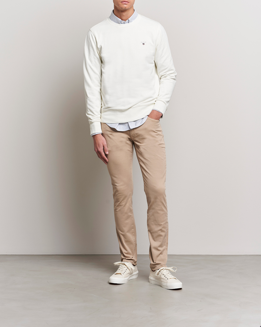Mies | Housut | GANT | Hayes Desert Jeans Dry Sand