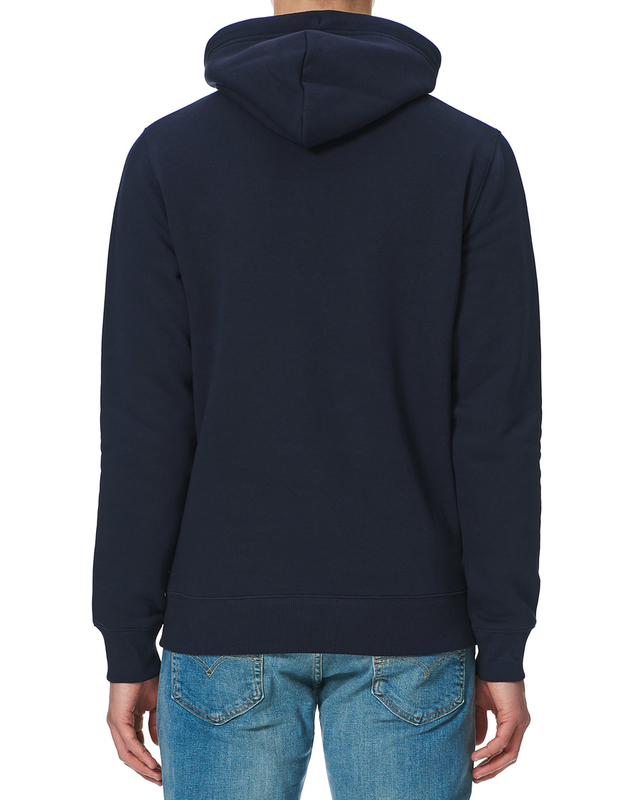 Mies | Puserot | Gant | Original Shield Logo Hoodie Evening Blue