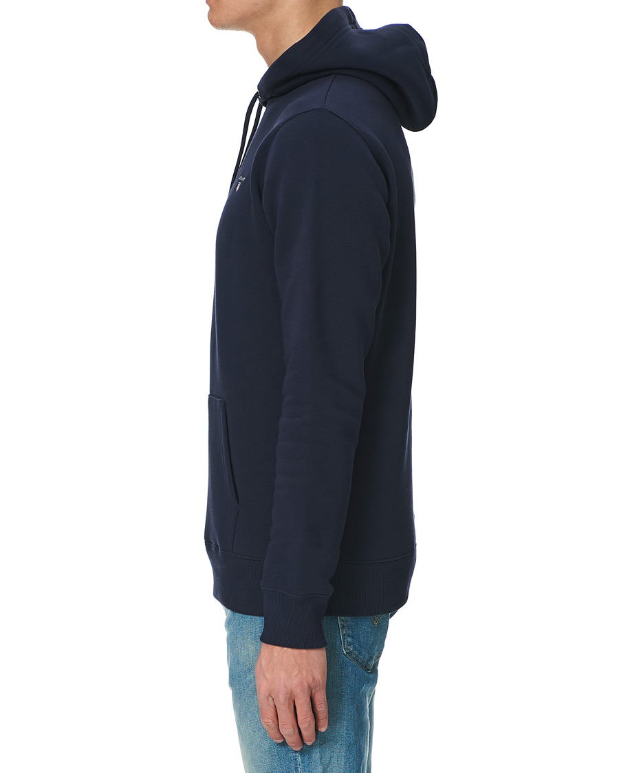Mies | Puserot | Gant | Original Shield Logo Hoodie Evening Blue