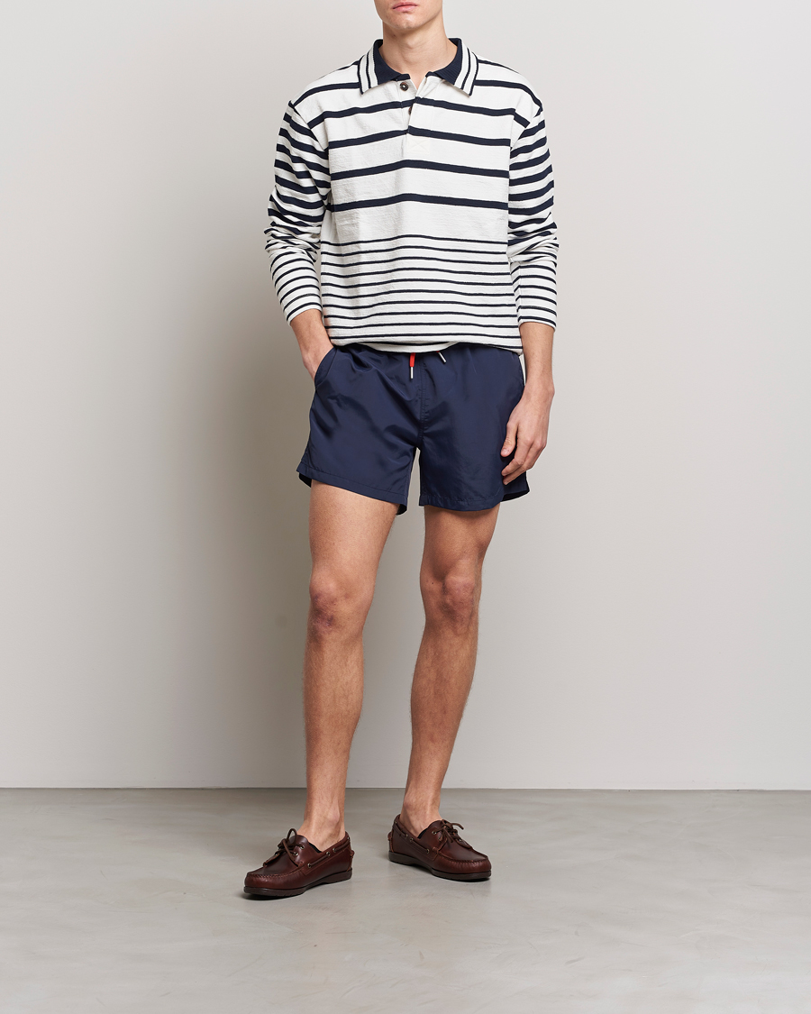 Mies | Uimahousut | GANT | Basic Swimshorts Marine