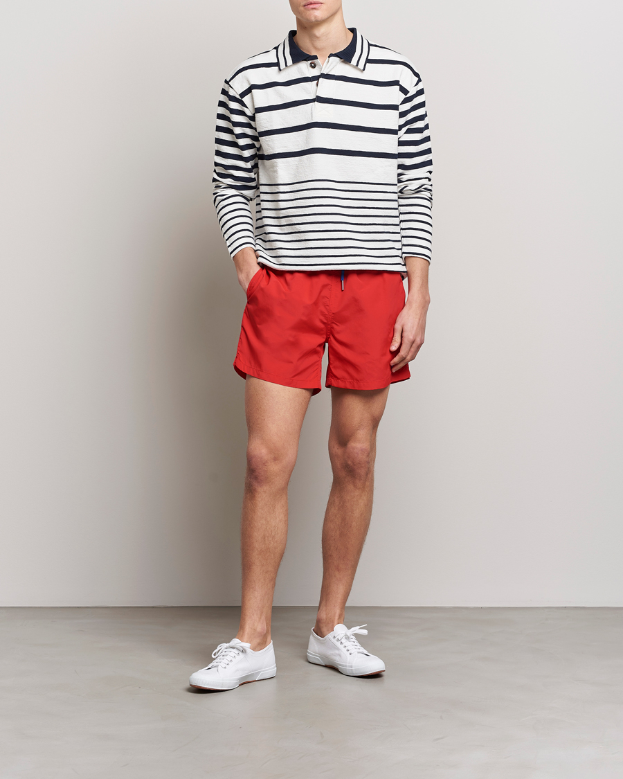 Mies | Uimahousut | GANT | Basic Swimshorts Bright Red