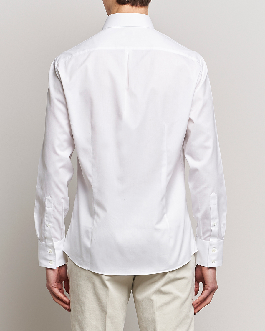 Mies | Kauluspaidat | Brunello Cucinelli | Slim Fit Button Down Shirt White