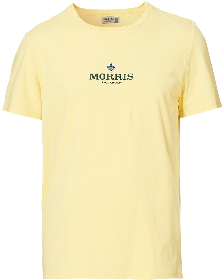Mies | T-paidat | Morris | Helton Logo Crew Neck Tee Yellow
