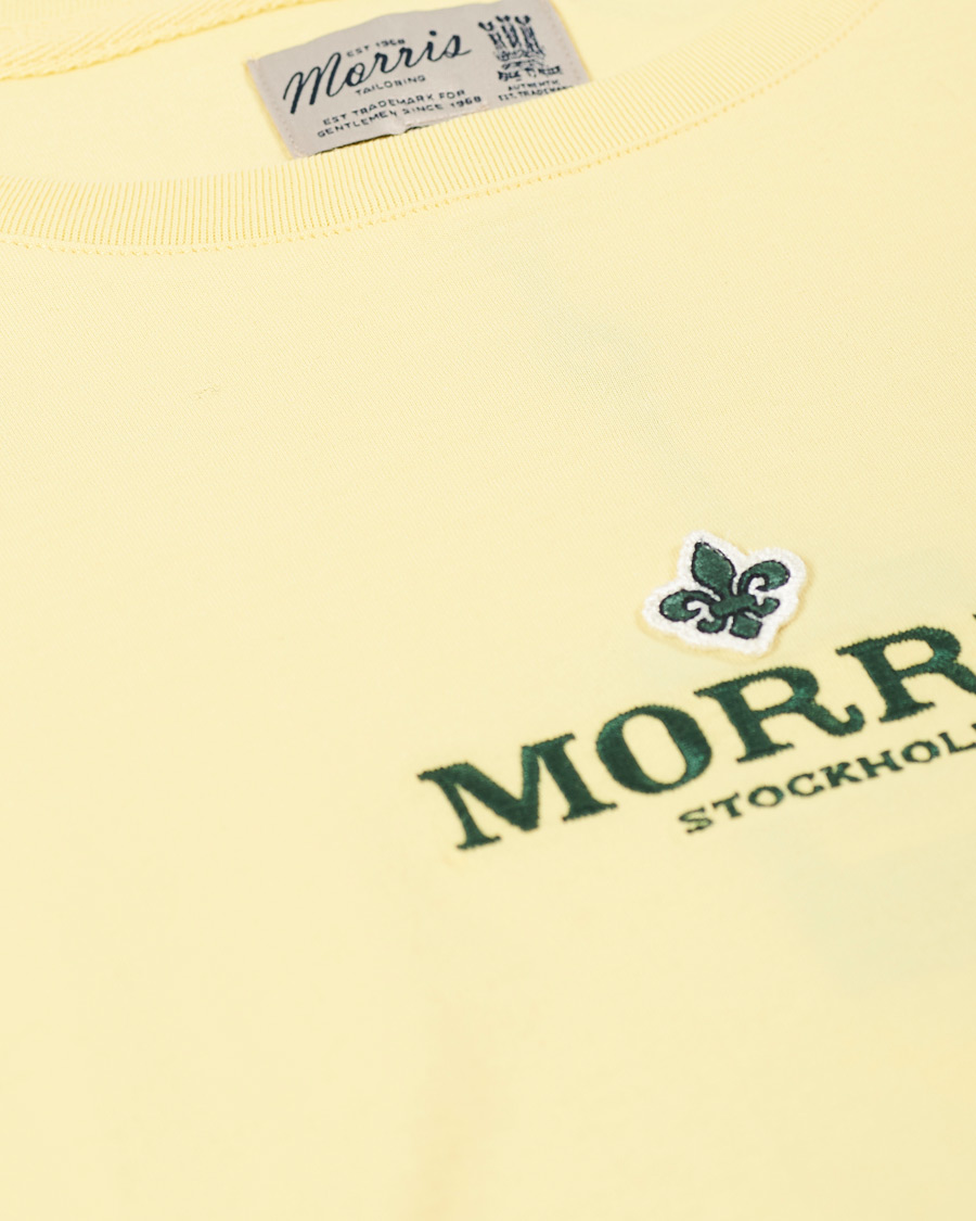 Mies | T-paidat | Morris | Helton Logo Crew Neck Tee Yellow