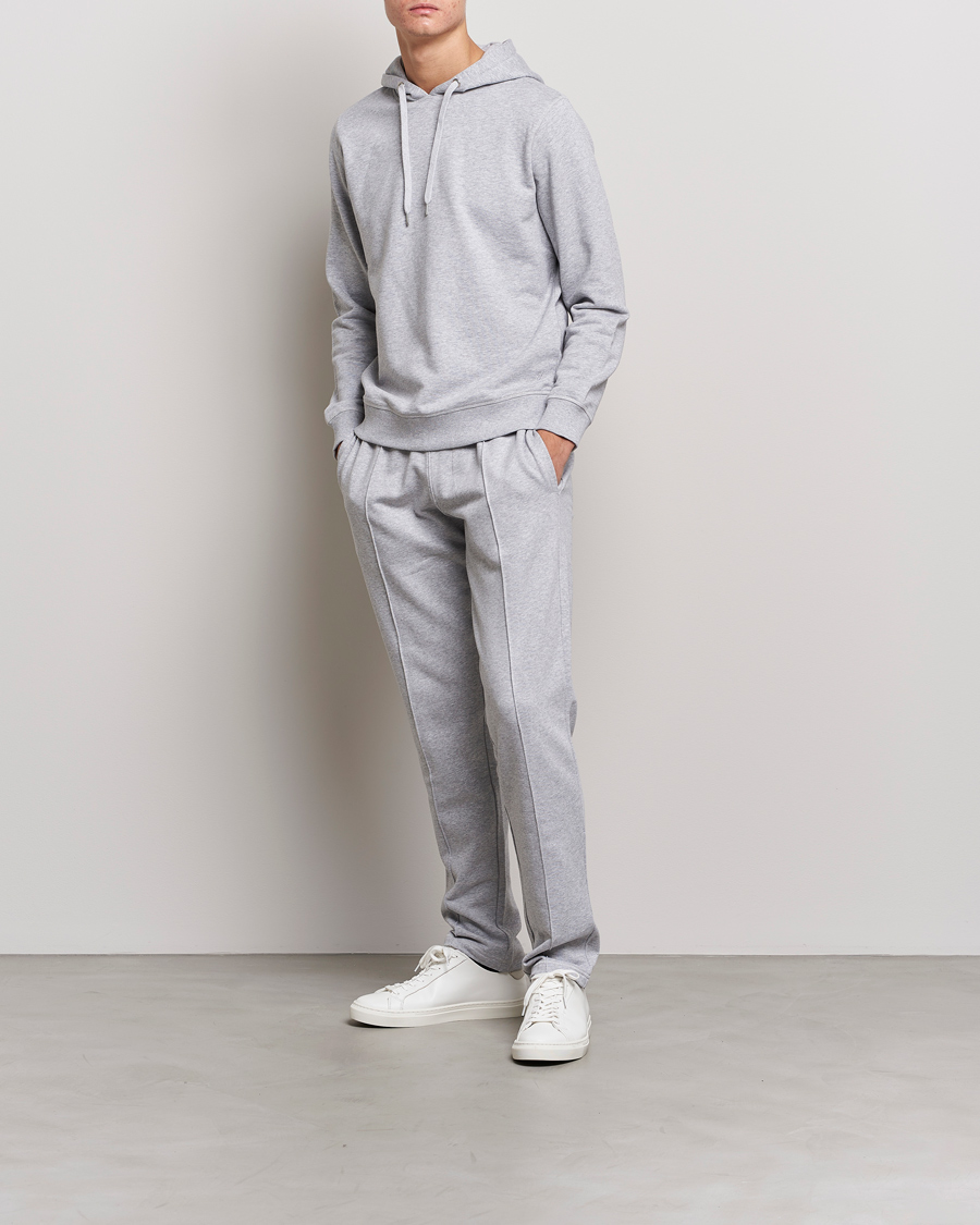 Mies | Business & Beyond | Stenströms | Cotton Jersey Pants Grey