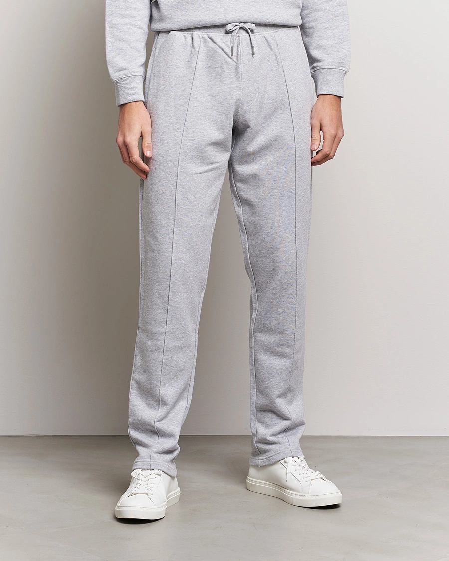 Mies |  | Stenströms | Cotton Jersey Pants Grey