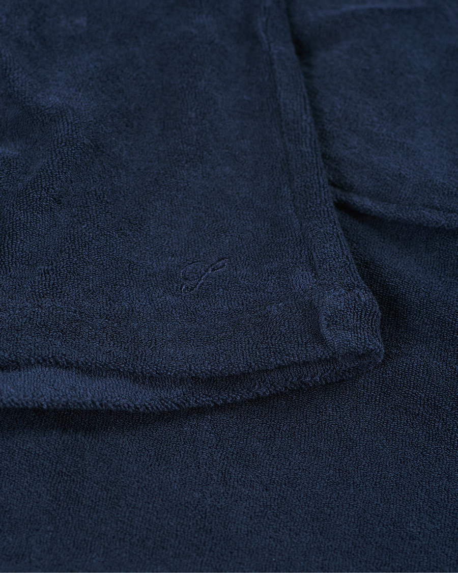 Mies | Shortsit | Stenströms | Towelling Cotton Shorts Navy