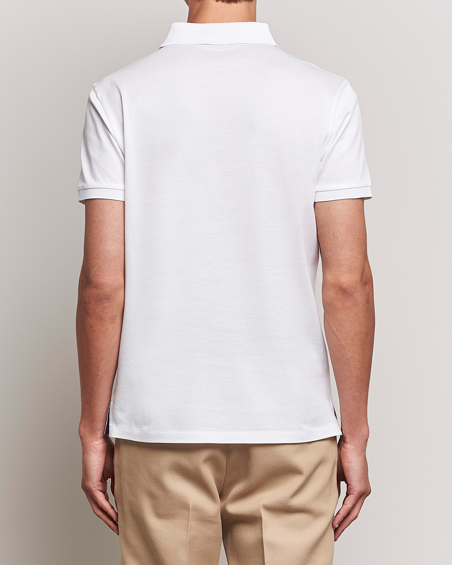 Mies | Pikeet | Ralph Lauren Purple Label | Mercerized Cotton Polo Classic White