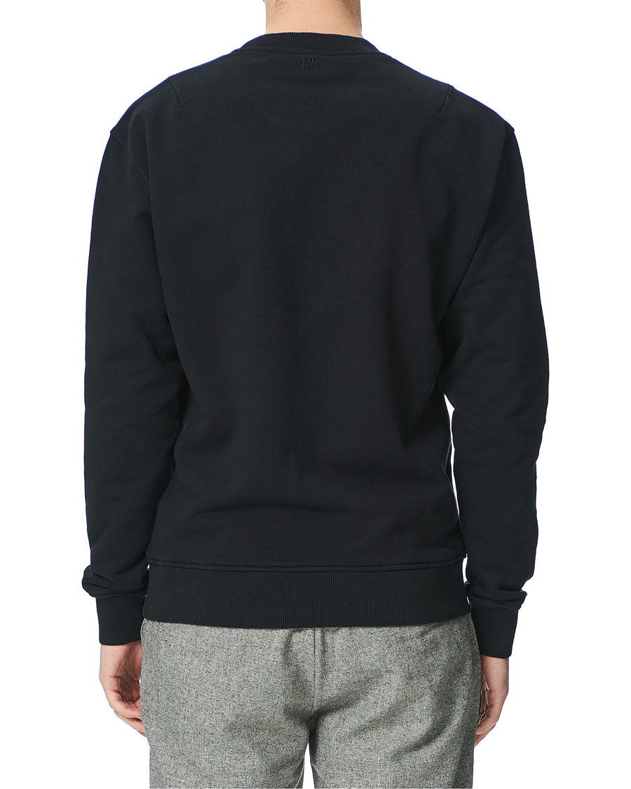 Mies | Puserot | AMI | Heart Logo Sweatshirt Black