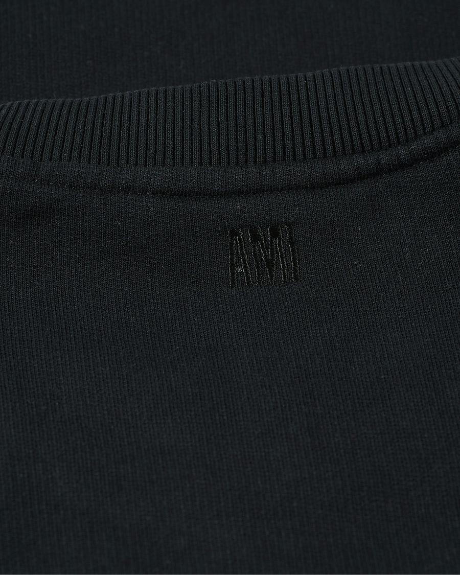 Mies | Puserot | AMI | Heart Logo Sweatshirt Black
