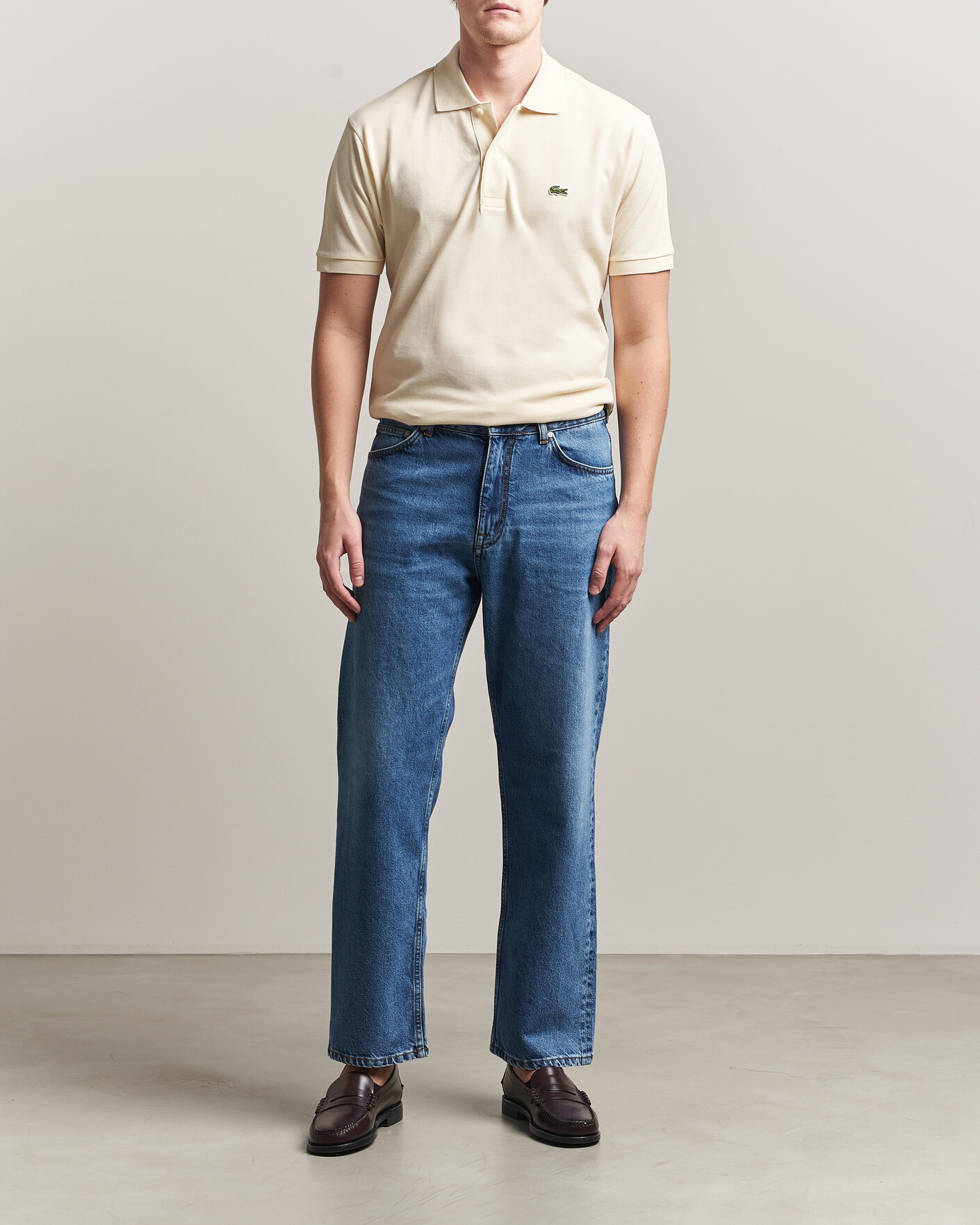 Mies | Pikeet | Lacoste | Original Polo Piké Light Natural