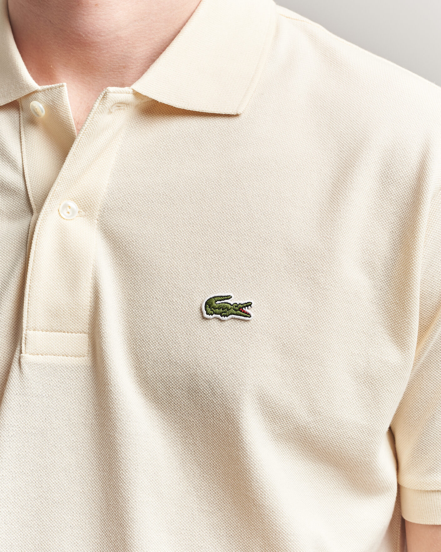 Mies | Pikeet | Lacoste | Original Polo Piké Light Natural