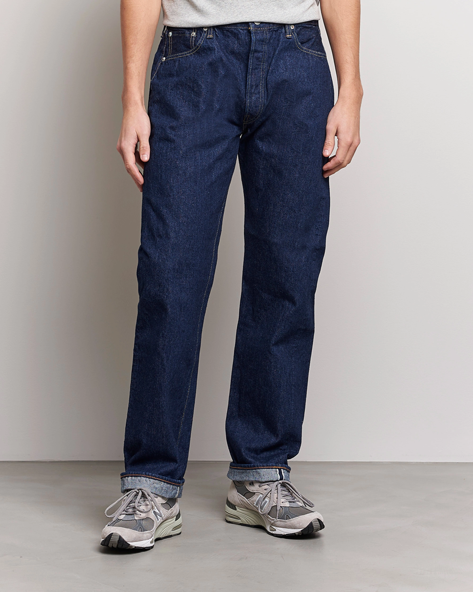 Mies | Straight leg | orSlow | Straight Fit 105 Selvedge Jeans One Wash