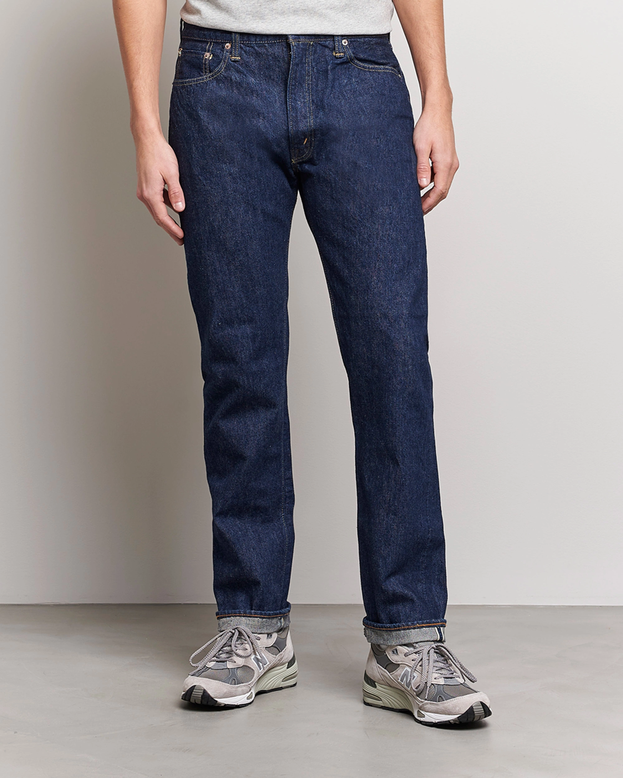 Mies | Farkut | orSlow | Tapered Fit 107 Selvedge Jeans One Wash