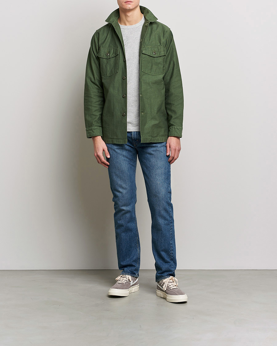 Mies | Housut | orSlow | Tapered Fit 107 Selvedge Jeans 2 Year Wash