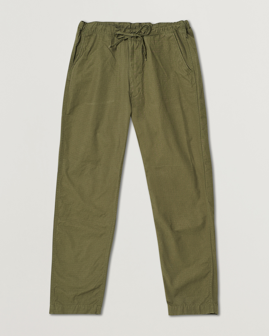 Mies | Housut | orSlow | New Yorker Pants Army Green