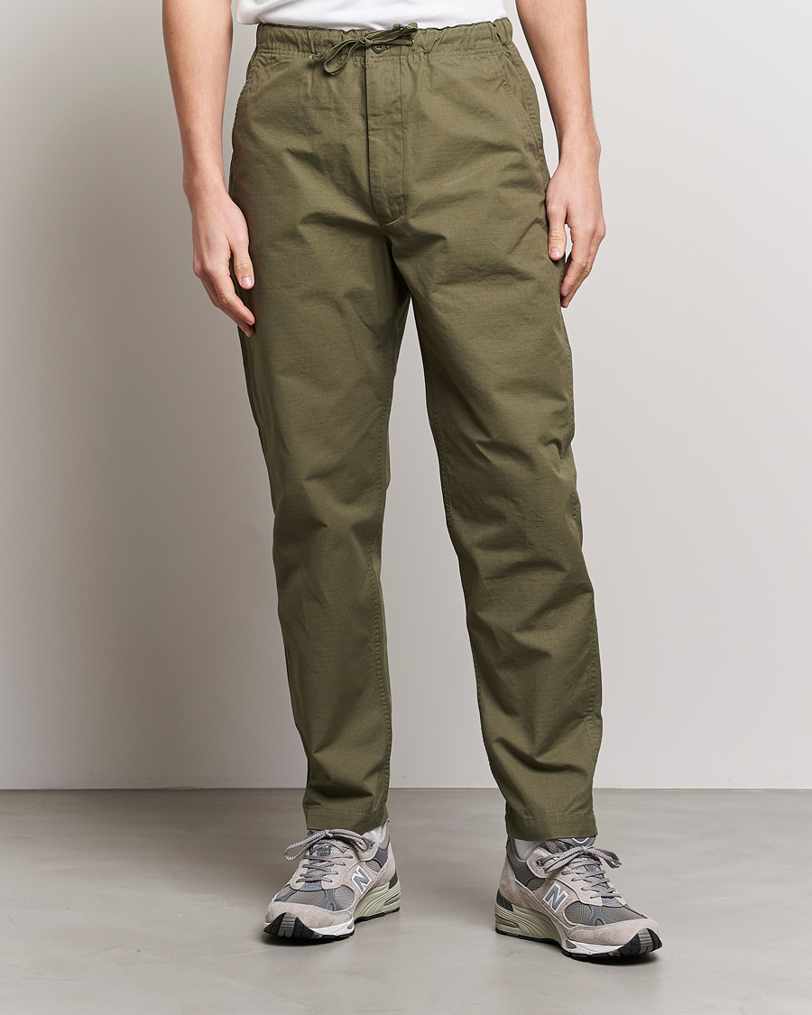 Mies | Housut | orSlow | New Yorker Pants Army Green