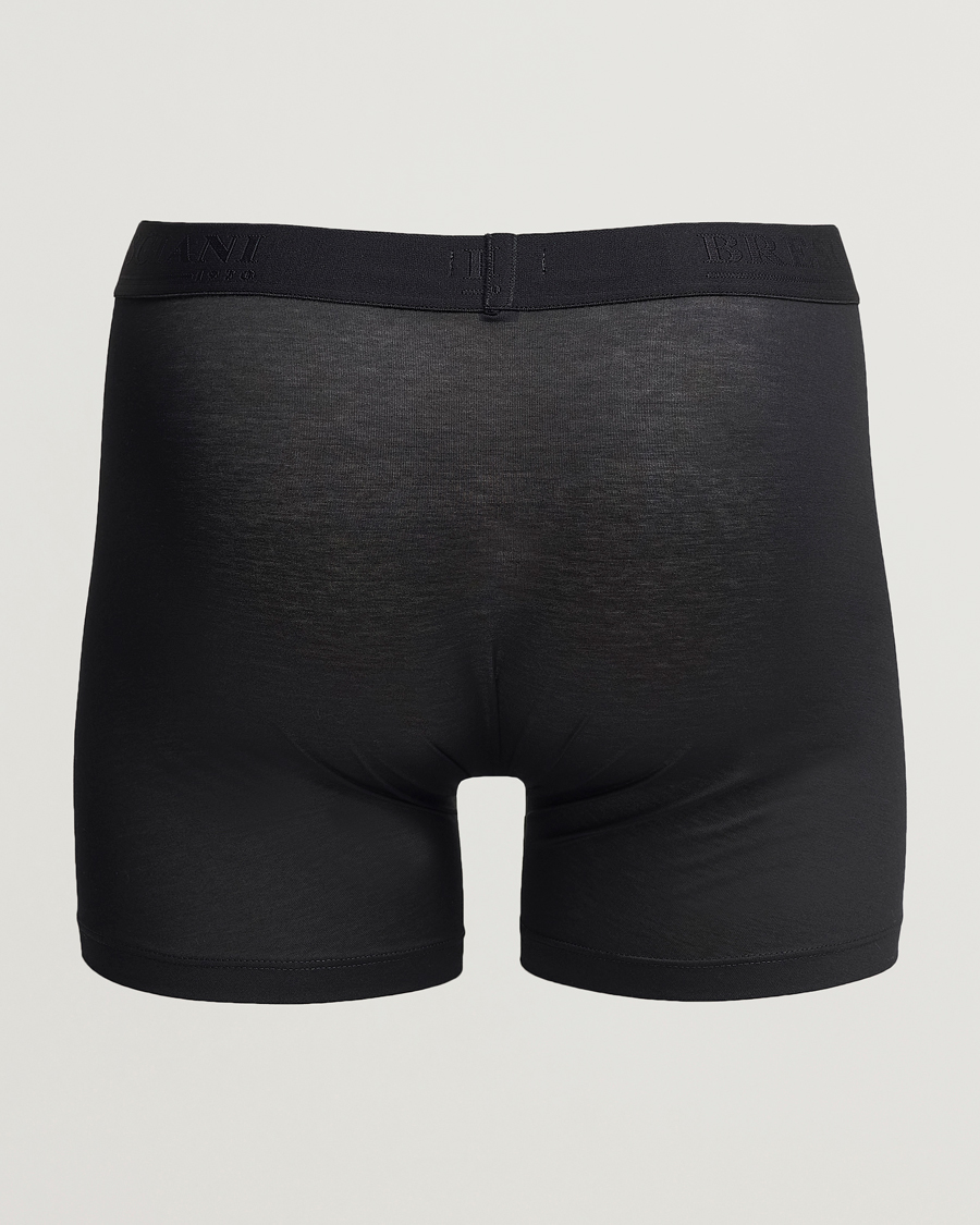 Mies |  | Bresciani | Cotton Boxer Trunk Black