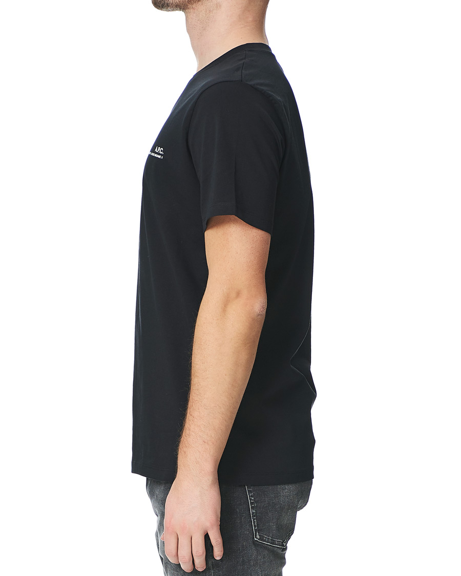 Mies | T-paidat | A.P.C. | Item Short Sleeve T-Shirt Black