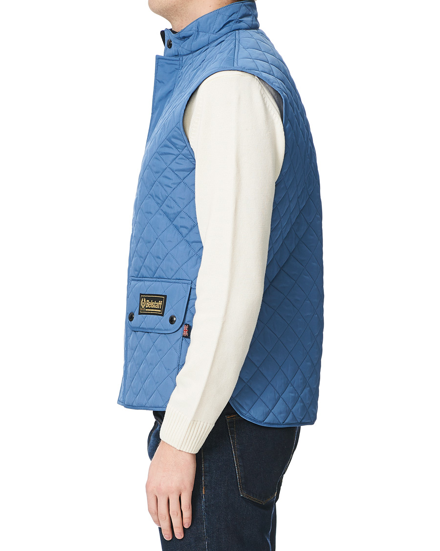 Mies | Takit | Belstaff | Waistcoat Quilted Airforce Blue