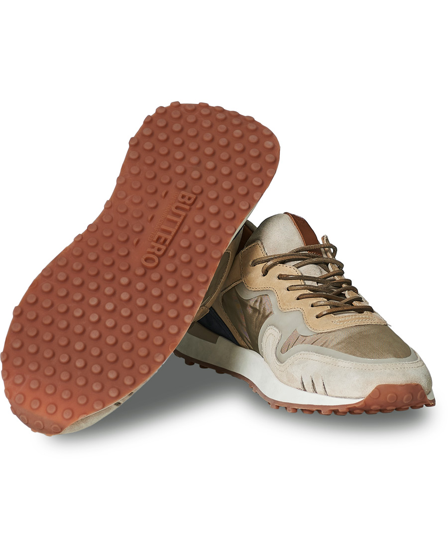 Mies | Buttero Futura Running Sneaker Beige Multi | Buttero | Futura Running Sneaker Beige Multi