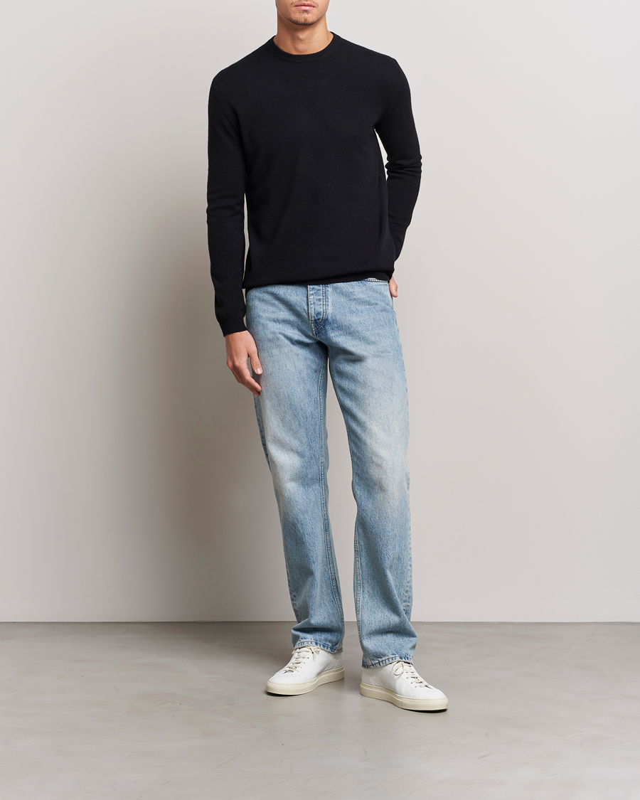 Mies | Puserot | People's Republic of Cashmere | Cashmere Roundneck Black