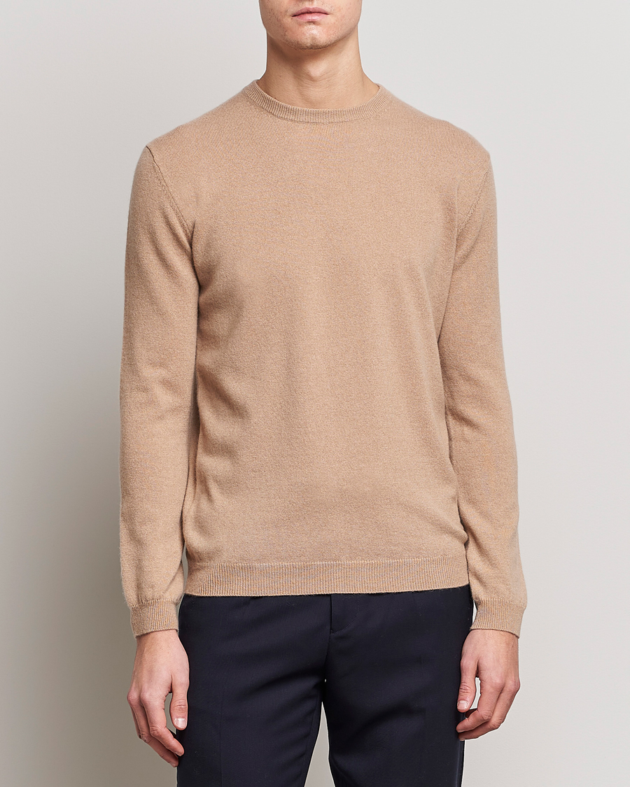 Mies | People's Republic of Cashmere | People's Republic of Cashmere | Cashmere Roundneck Camel