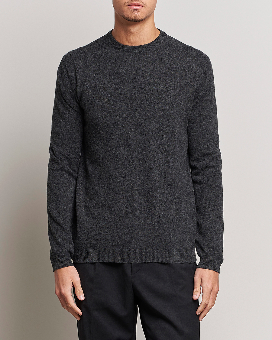 Mies | People's Republic of Cashmere | People's Republic of Cashmere | Cashmere Roundneck Dark Grey