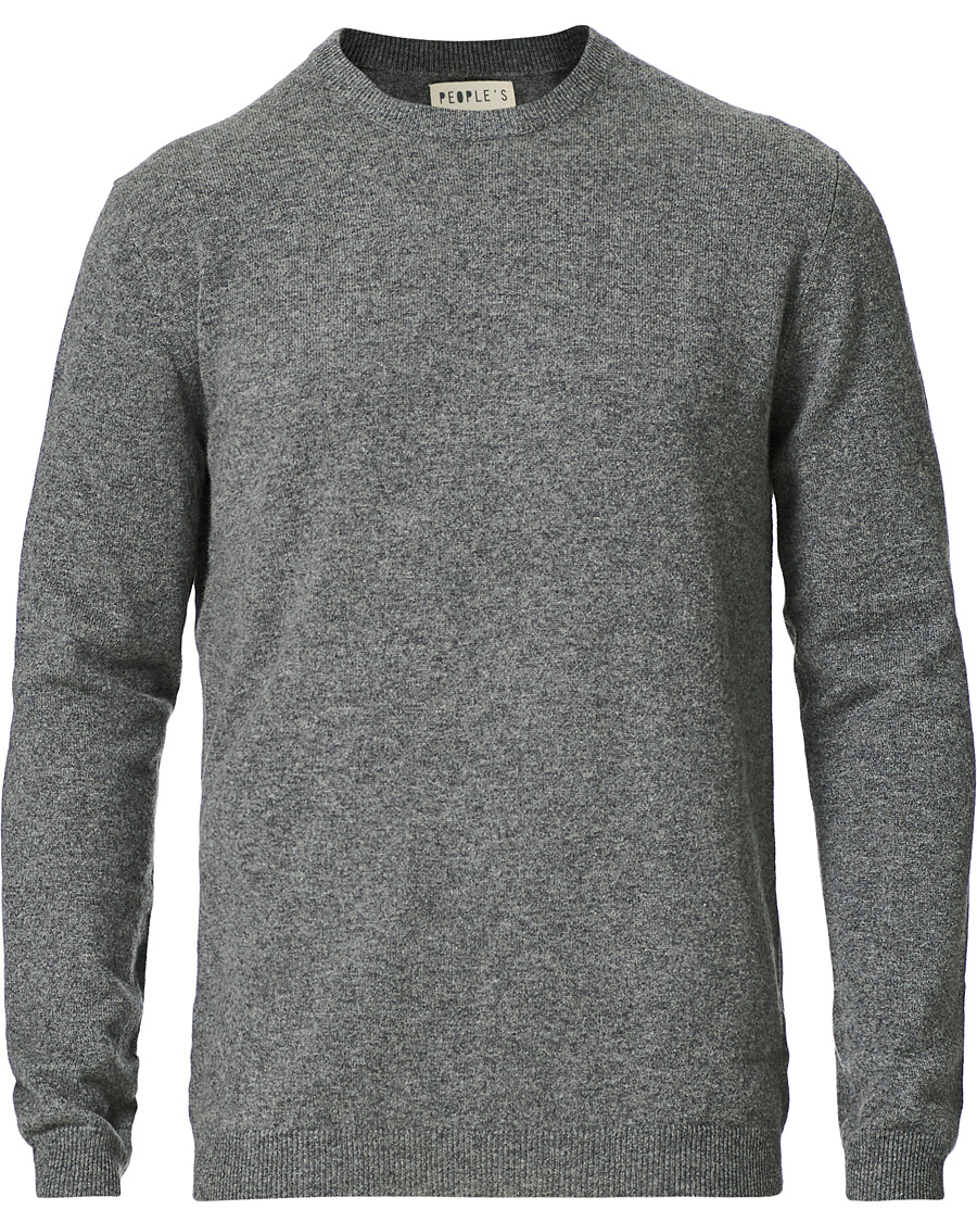 Mies | Puserot | People's Republic of Cashmere | Cashmere Roundneck Heather Grey
