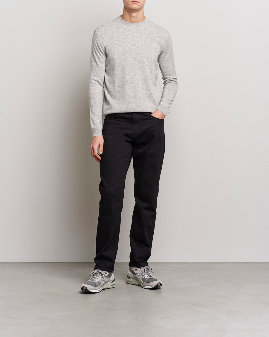 Mies | Puserot | People's Republic of Cashmere | Cashmere Roundneck Ash Grey