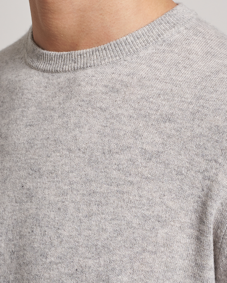 Mies | Puserot | People's Republic of Cashmere | Cashmere Roundneck Ash Grey