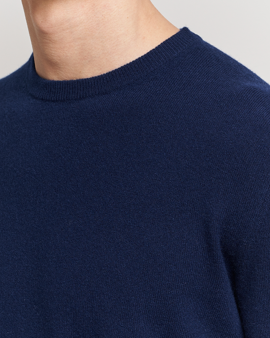 Mies | Puserot | People's Republic of Cashmere | Cashmere Roundneck Navy