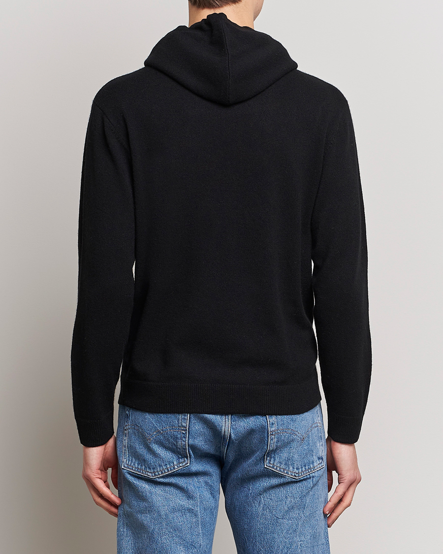 Mies | Puserot | People's Republic of Cashmere | Cashmere Hoodie Black