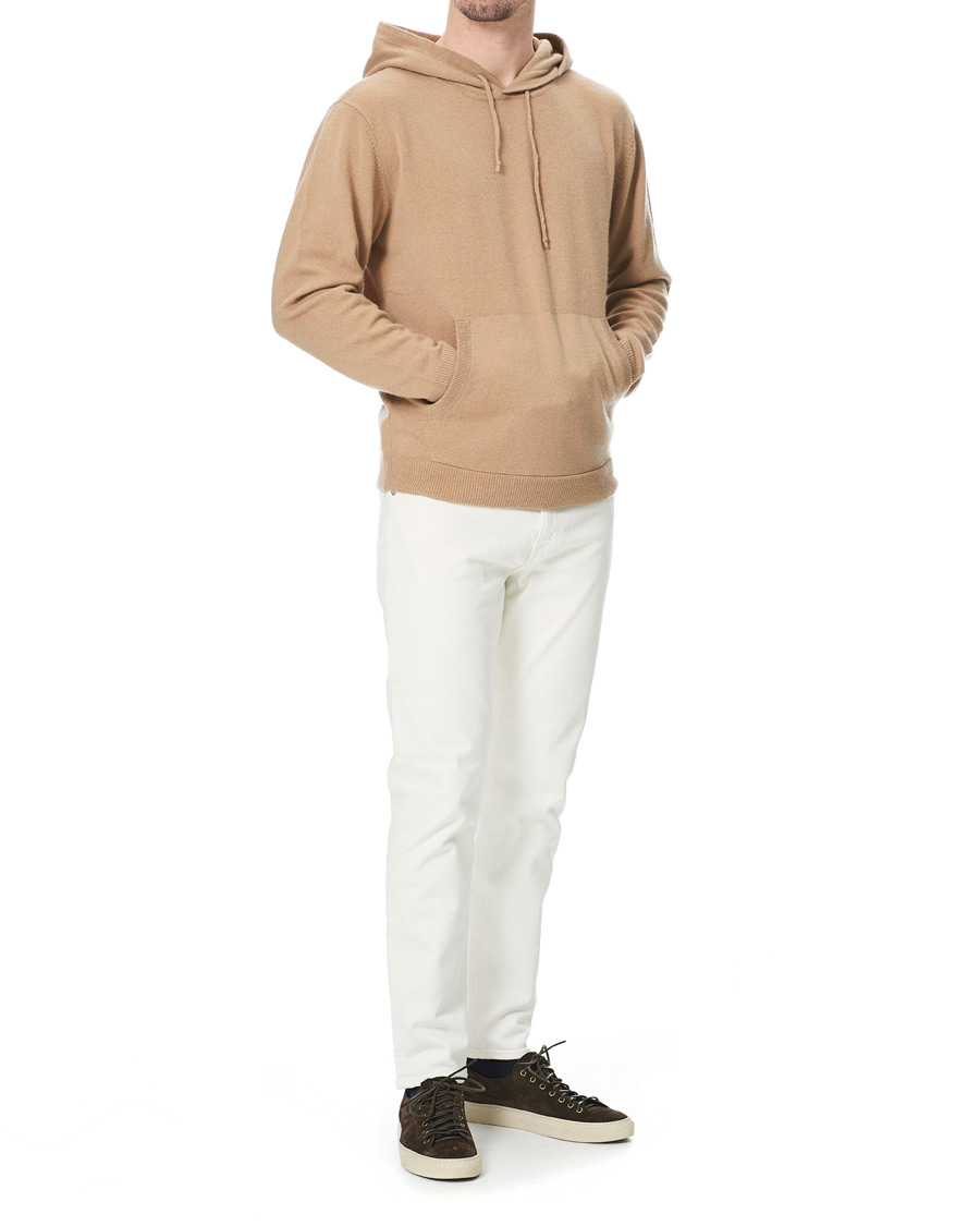 Mies | Puserot | People's Republic of Cashmere | Cashmere Hoodie Camel