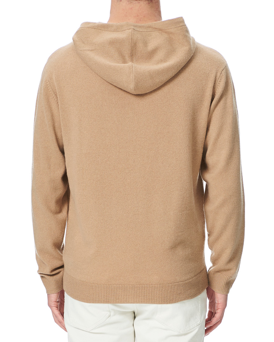 Mies | Puserot | People's Republic of Cashmere | Cashmere Hoodie Camel