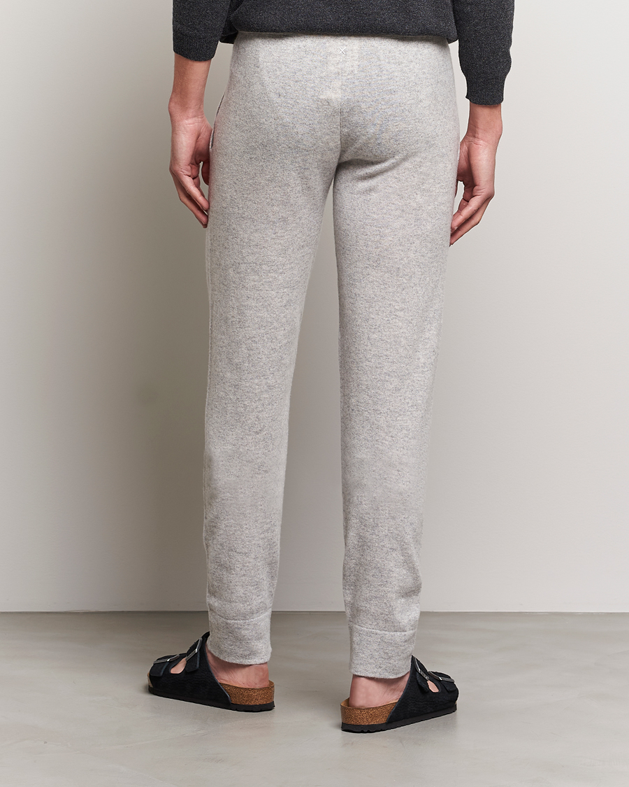 Mies | Housut | People's Republic of Cashmere | Cashmere Sweatpants Ash Grey