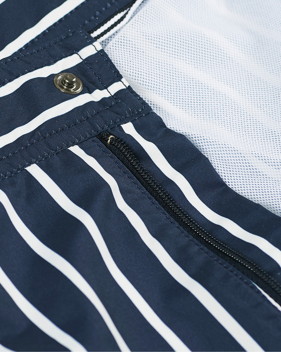 Mies | Uimahousut | Ralph Lauren Purple Label | Riviera Swim Trunks Navy/White