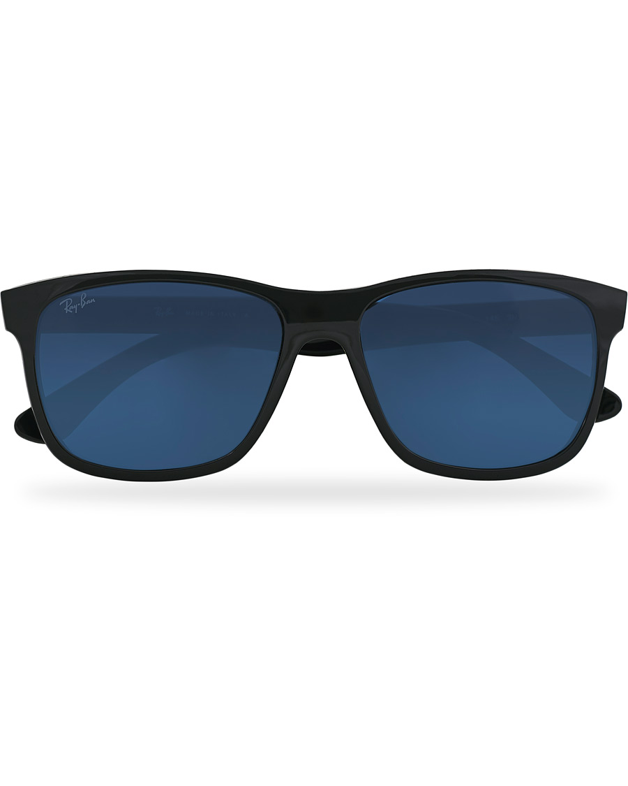 Miehet |  | Ray-Ban | RB4181 Sunglasses Shiny Black/Blue
