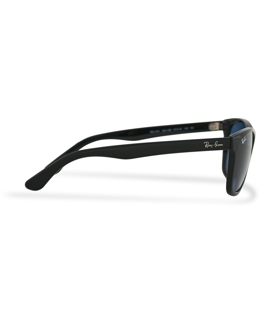 Mies | Ray-Ban RB4181 Sunglasses Shiny Black/Blue | Ray-Ban | RB4181 Sunglasses Shiny Black/Blue