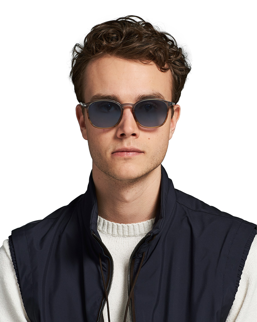 Mies | Persol 0PO3215S Sunglasses Brown/Gradient Blue | Persol | 0PO3215S Sunglasses Brown/Gradient Blue